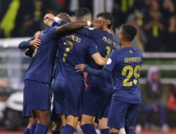 Perayaan Kemenangan Al Nassr di Liga Arab Saudi